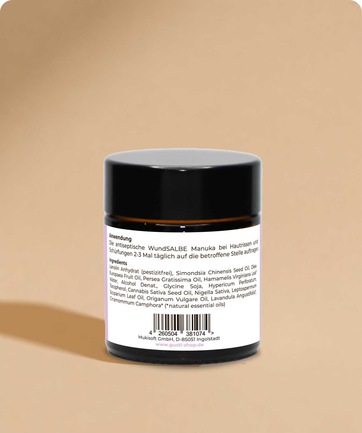 GUSTL Antiseptische Wundsalbe Manuka für Pferde