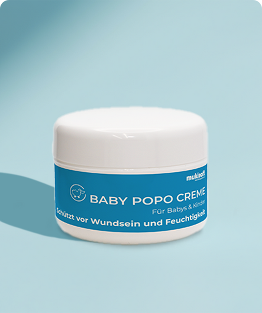 Mukisoft Baby Popo Creme – Zinkfreie Schutzcreme für den Windelbereich