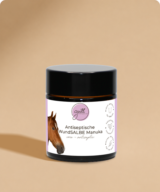 GUSTL Antiseptische Wundsalbe Manuka für Pferde